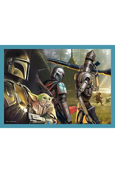 Trefl Puzzle Trefl 4 v 1 Star Wars, Mandalorian, 35/48/54/70 dílků