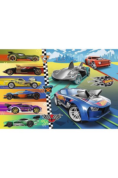 Trefl Trefl Maxi Hot Wheels Puzzle, Special Cars, 24 pieces