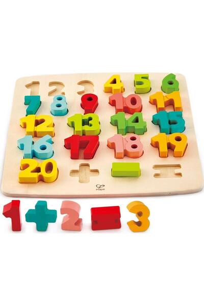 Hape Puzzle Hape Mathematica Chunky, 24 pieces