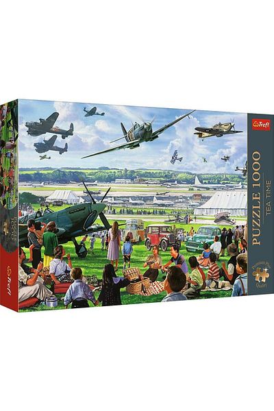 Trefl Trefl Premium Plus Puzzle - Tea Time, Air Show, 1000 pieces