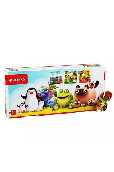 CUBIKA Cubika Puzzle Favorite Animals, 50 pieces