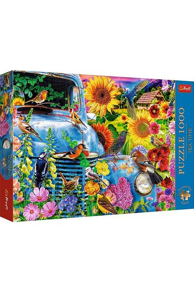 Trefl Trefl Premium Plus Puzzle - Tea Time, Country Life Singing Birds, 1000 pieces