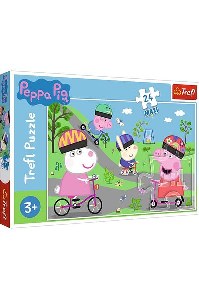 Trefl Trefl Maxi Peppa Pig Puzzle, 24 pieces