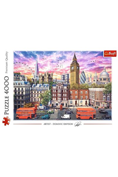 Trefl Trefl Puzzle Cesta do Londýna, 4000 dílků
