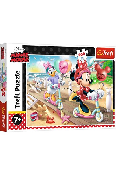 Trefl Trefl Disney Minnie Mouse Beach Fun Puzzle, 200 dílků