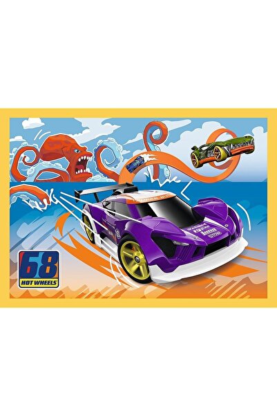 Trefl Παζλ Trefl 4 σε 1 Οχήματα Hot Wheels