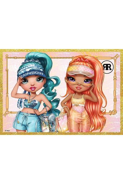 Trefl Puzzle Trefl 10 v 1 Rainbow High, Módní panenky