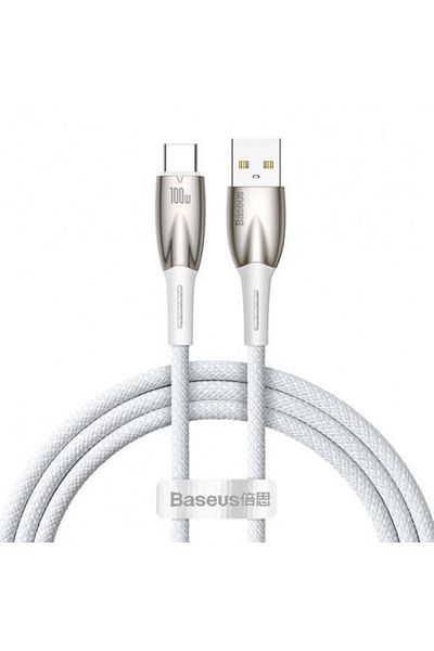 Baseus Cablu de date Baseus Glimmer, USB-A - USB-C, 1m, 100W