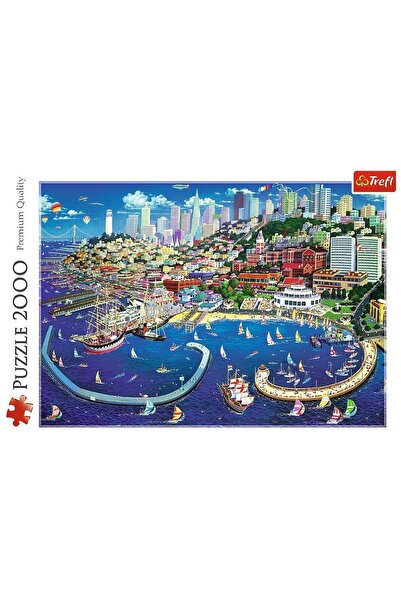 Trefl Trefl Puzzle San Francisco Bay, 2000 dílků