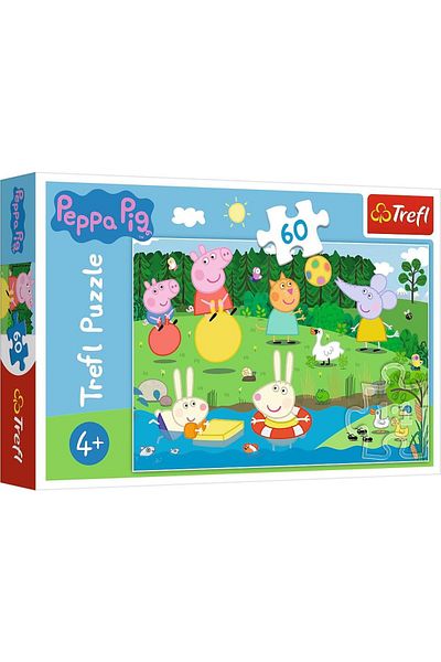 Trefl Trefl Peppa Pig Puzzle, Holiday Fun, 60 pieces