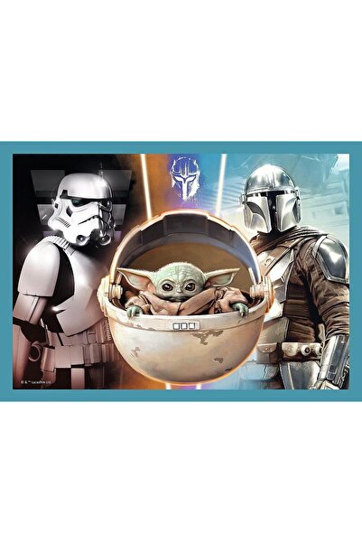 Trefl Puzzle Trefl 4 v 1 Star Wars, Mandalorian, 35/48/54/70 dílků