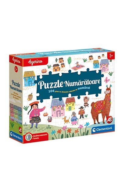 CLEMENTONI Educational game Agerino counting puzzle