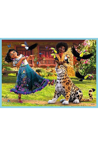 Trefl Παζλ Trefl 4 σε 1 Encanto Μαγικός Κόσμος, 35/48/54/70 τεμάχια