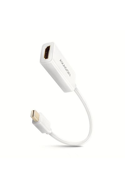 Axagon Axagon RVDM-HI14NW adapter, miniDisplayPort v1.2 to HDMI, 4K/30HZ, 15cm (White)