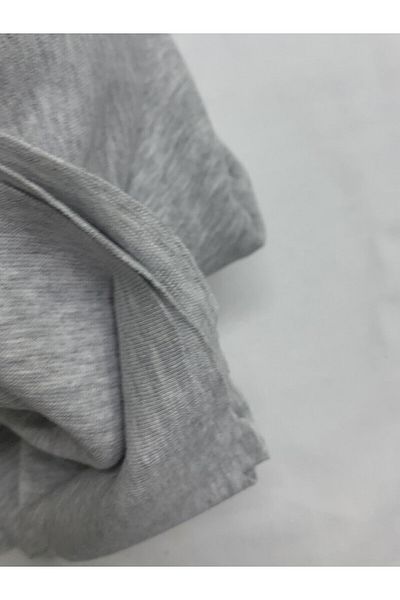 Yiğit Kumaş Gray Thin Rib Fabric, Piece 110X160 cm