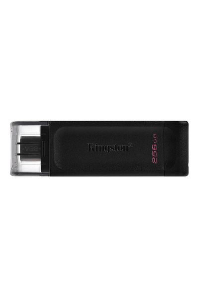 Kingston Memorie stick Kingston DT70, 256 GB, USB-C (Negru)