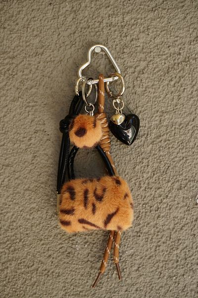 Rumon Bag Charm Plush Multiple Bag Accessory Keychain