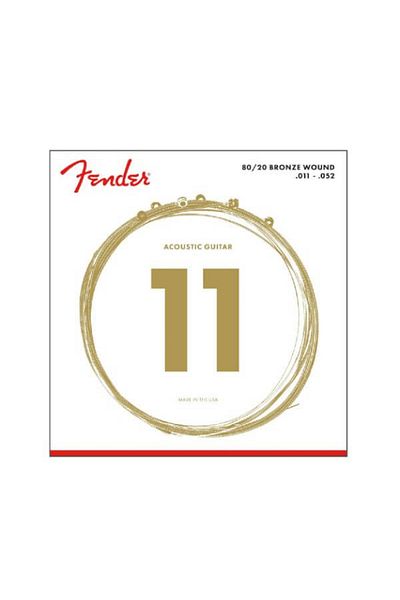 FENDER 0730070405 70 Bronze Acoustic Guitar Strings | Warm, Rich Tone & Durable