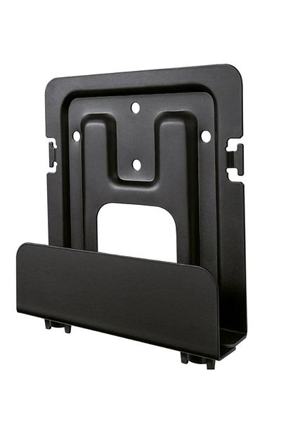 NEOMOUNTS Neomounts AWL-440BL multimedia shelf, Adjustable width 2.4 - 3.8 cm, 5 kg (Black)