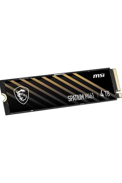 MSI SSD MSI Spatium M461 4TB PCI Express 4.0 x4 NVMe M.2 2280