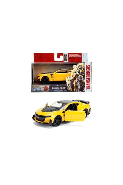 Jada Toys Masinuta Metalica Transformers 2016 Chevy Camaro Scara 1 La 32 (Galben/Negru)