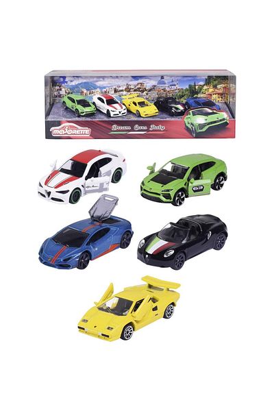 Majorette Set 5 masinute metalice Majorette - Dream cars Italy