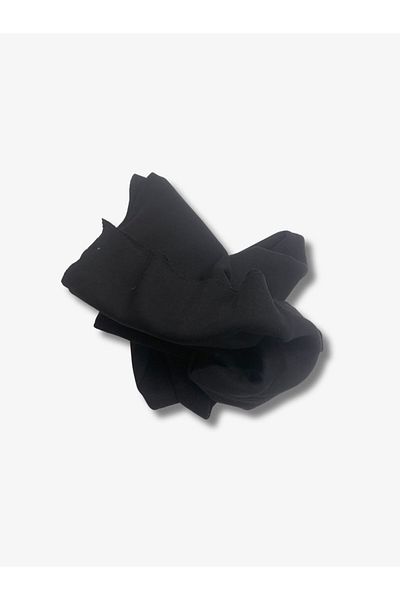 Yiğit Kumaş Ribana Fabric, Piece 90X200 cm Black Color