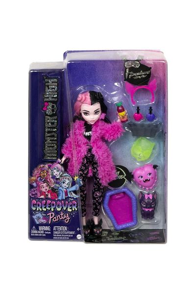 MONSTER HIGH Monster High Creepover Party Doll, Draculaura