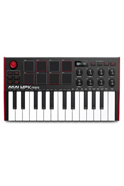 AKAI Professional MPK Mini MK3 – 25-Key Compact MIDI Keyboard Controller (Black) for Music Product