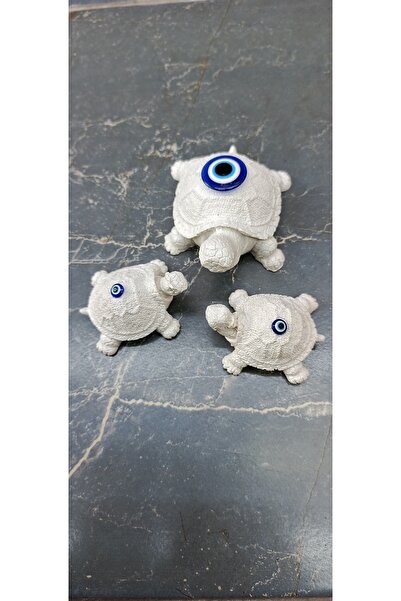 Nurtakı Nurtakı Nazar boncuklu Kaplumbağa ve yavruları biblo süs