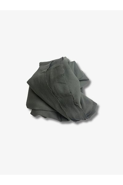 Yiğit Kumaş Rib Fabric, Piece 120X180 cm Gray Color