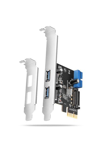 Axagon Adaptor Axagon PCEU-232RS, PCIe controller, 2x ext. + 2x int. USB 5Gbps