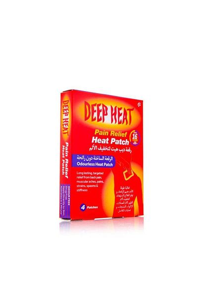 Deep heat Pain Relief Heat Patch - 4 Pieces