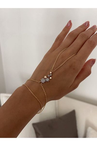 Jerie Gold Zircon Stone Star Figure Shahmeran
