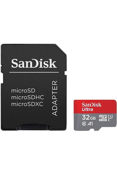 SanDisk SanDisk Ultra microSDHC 32GB A1 UHS-I memory card + SD Adapter