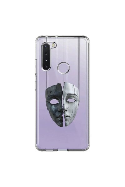 Dali Design حافظة شفافة متوافقة مع هاتف Samsung Galaxy A21 مع تصميمات جمالية ...