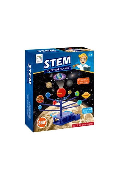 Picodino Joc educativ Sistemul Solar pentru copii – Planetariu interactiv, +8 ani, 24.5x21.6 cm, Multicolor