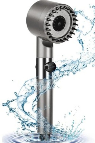 Zogira Klor ve Kireçten Arındıran Filtreli Duş Başlığı - 3 Modlu Tazyikli ve Yağmur Akışı Özellikleriyle