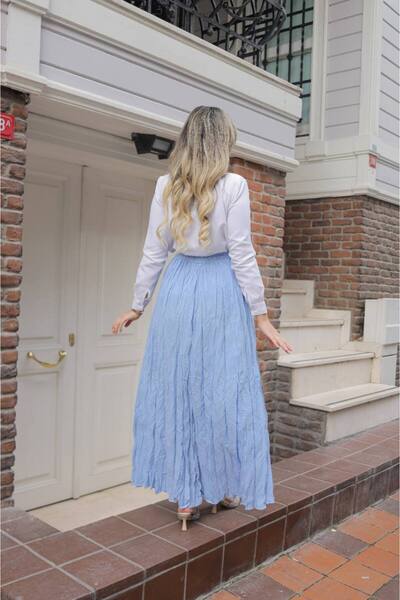 aytenli Fusta elastică cu talie, mărimea standard, mărimea maxi, care se potrivește până la mărimea S XL