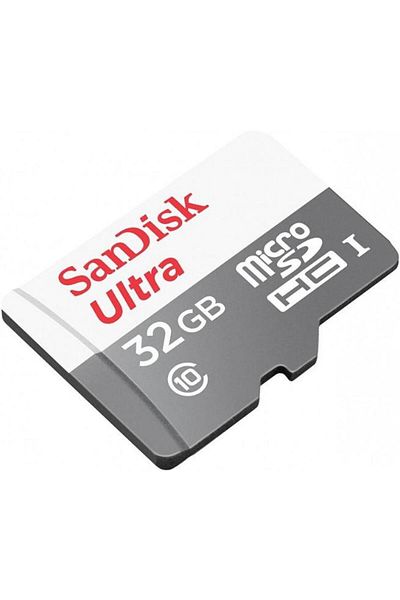 SanDisk Card de memorie SanDisk Ultra microSDHC SDSQUNR-032G-GN3MN, 32GB, UHS-I, Clasa 10