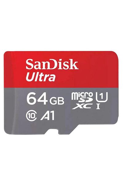 SanDisk Card de memorie SanDisk Ultra microSDXC, 64GB, UHS-I, 140MB/s + Adaptor SD