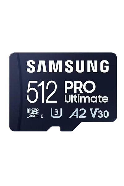 Samsung Card de memorie Samsung PRO Ultimate MB-MY512SA/WW, 512GB, Class 10, UHS-I U3, V30, A2 + Adaptor SD