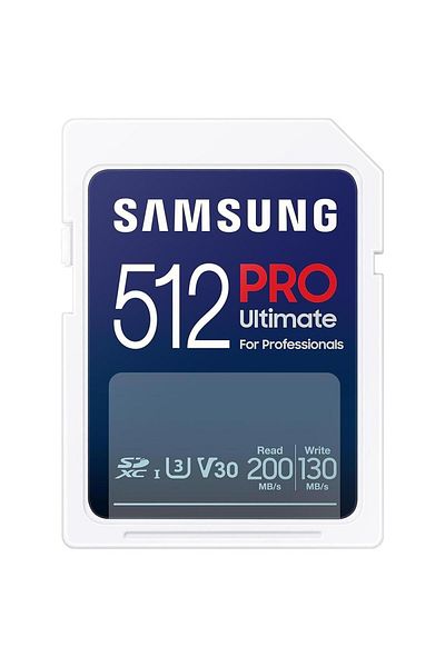 Samsung Memory card Samsung PRO Ultimate, 512GB, SDXC, UHS-I U3, V30