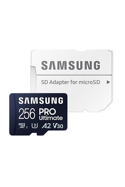 Samsung Card de memorie Samsung PRO Ultimate MB-MY256SA/WW, 256GB, Class 10, UHS-I U3, V30, A2 + Adaptor SD