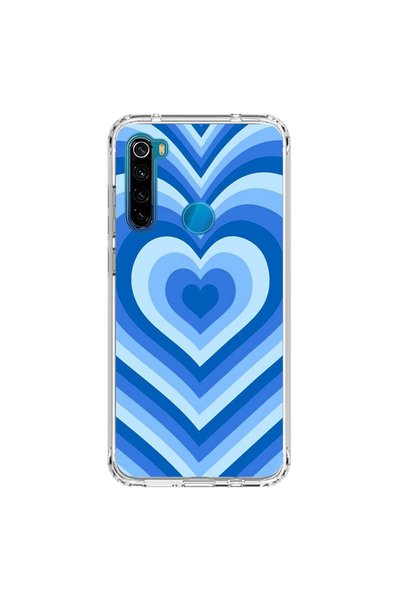 Dali Design حافظة شفافة متوافقة مع هاتف Xiaomi Redmi Note 8 مع تصميم Heart 4