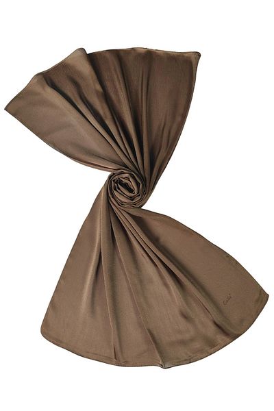 mim eşarp Enba Jan Jan Solid Color Evening Dress Shawl 75X190 cm