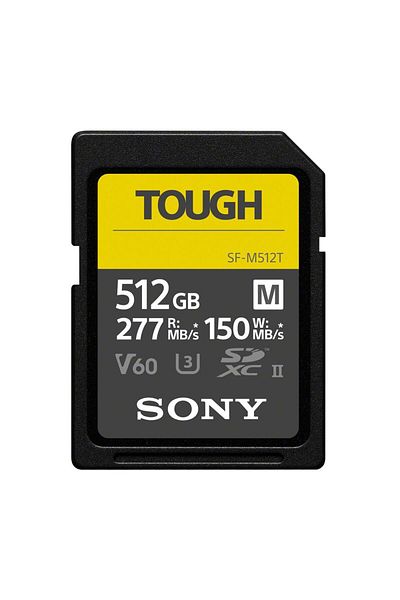 Sony Card de memorie Sony M Tough Series, 512GB, SDXC, UHS-II U3, Clasa 10, V60