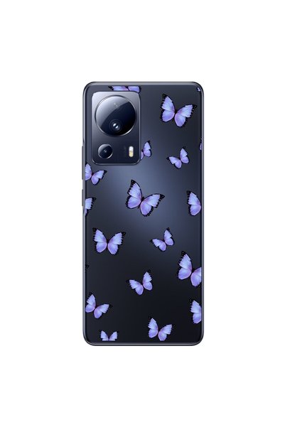 Dali Design حافظة شفافة متوافقة مع هاتف Xiaomi Mi 13 Lite مع تصميم Kelebek 3