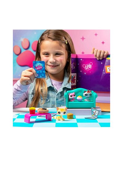 H.H.M ŞENVER TİCARET Littlest Pet Shop Lps Minis Series 3 Diner Dash Play Pack Set