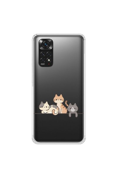 Dali Design حافظة شفافة متوافقة مع هاتف Xiaomi Redmi Note 11 مع 4 تصميمات